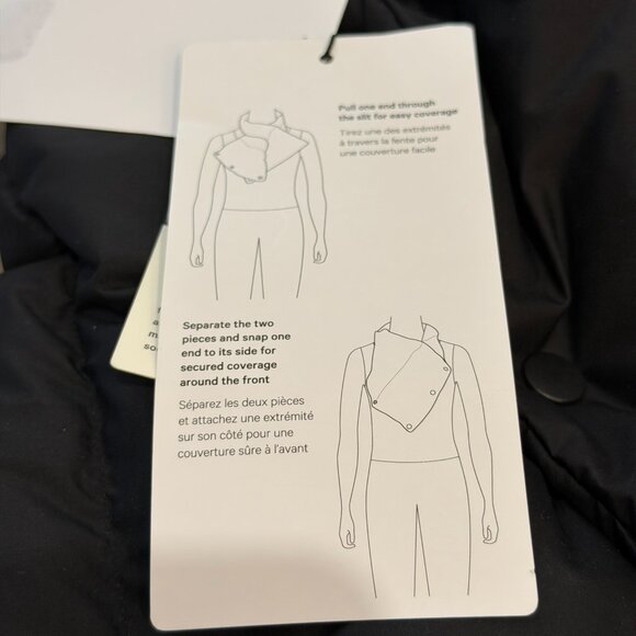 BNWT Lululemon Wunder Puff Scarf in Black - Picture 6 of 6